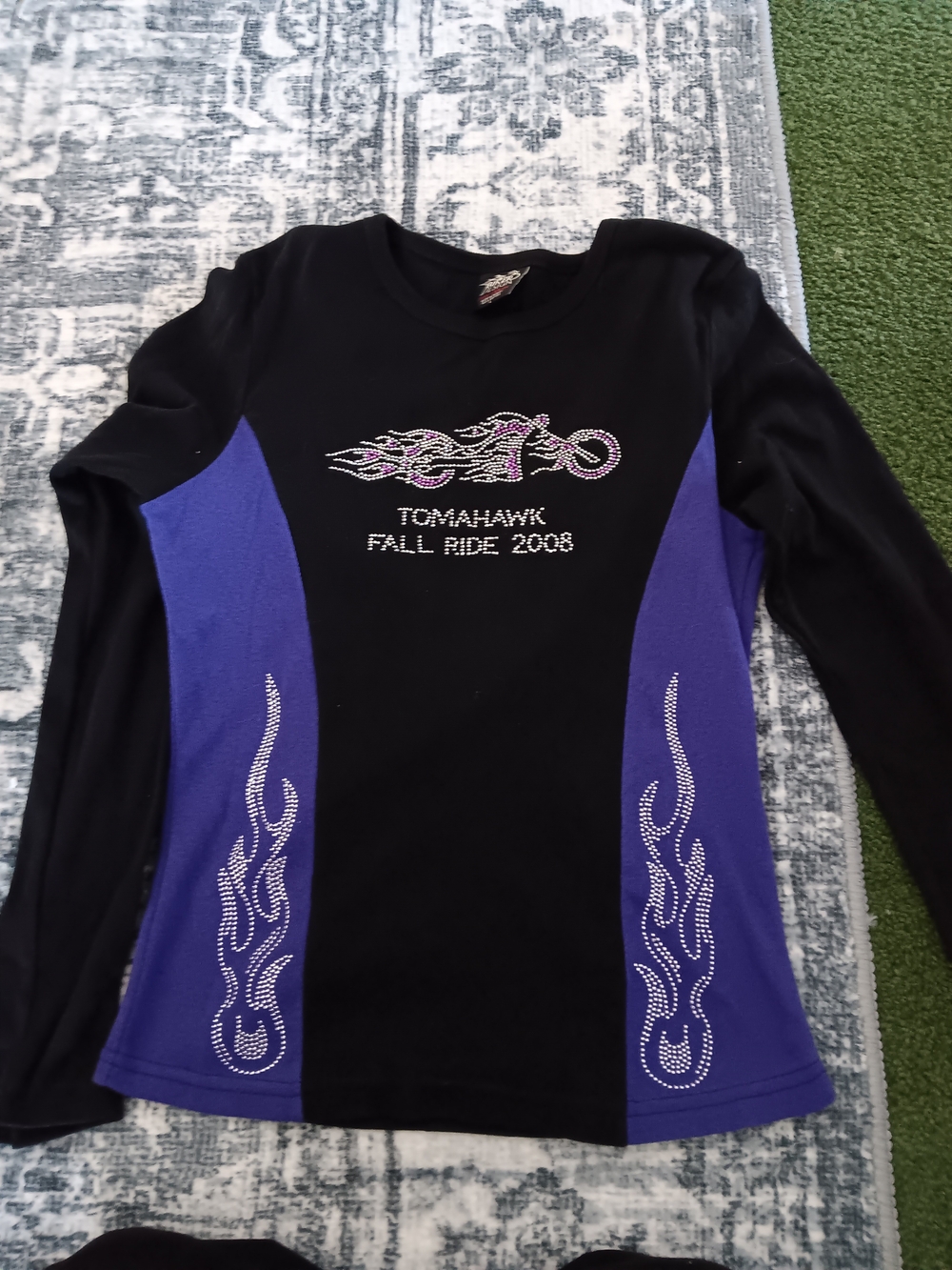 Womens Size Large Motorcycle Shirt